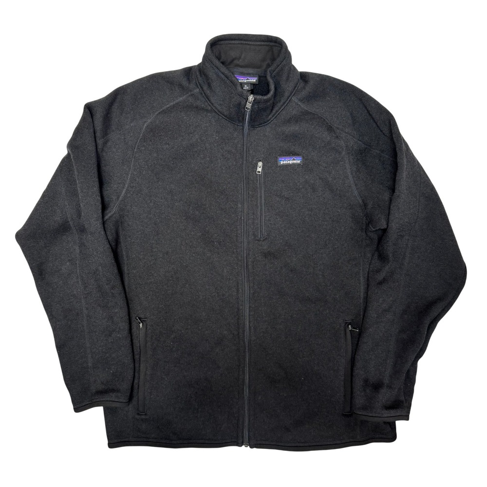 Patagonia Better Sweater Full Zip Fleece Jacket Black XL Mens